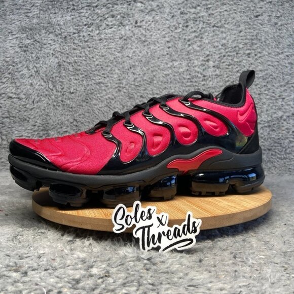 Nike Air VaporMax Plus Size 11 Men University Red Black CU4863-600 - Picture 4 of 7